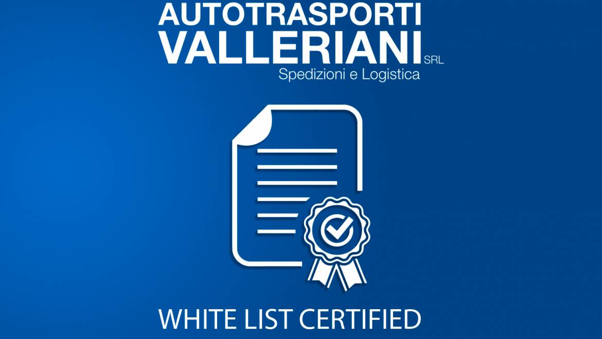 Certificazione White List